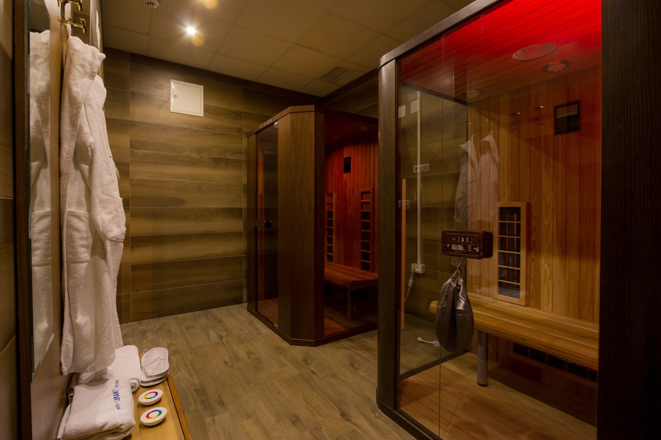 Finnische Sauna